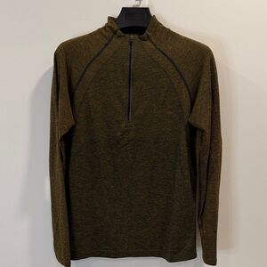 lululemon athletica Long Sleeve Shirt - Brown